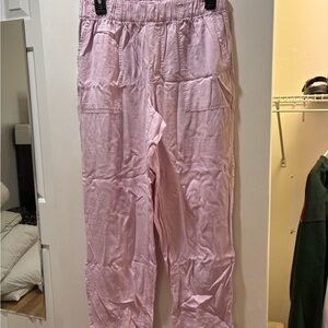 Light Pink Casual Pants